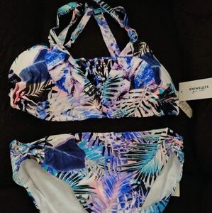 Swimsuits For All Palm Print Bikini